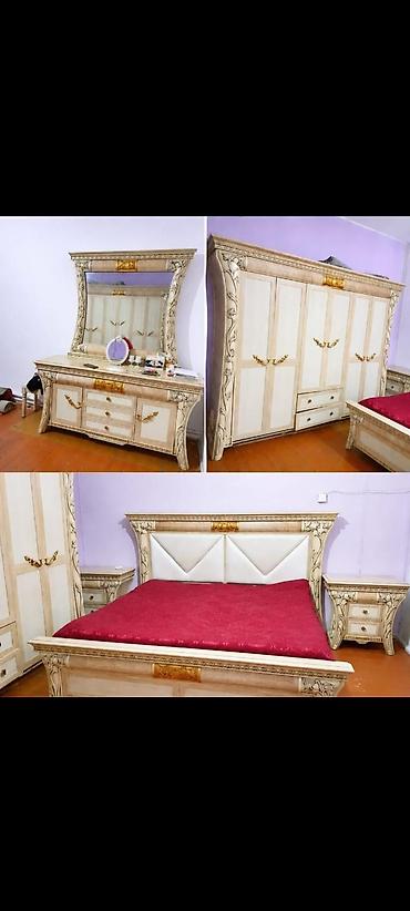 Mebel: İkinəfərlik çarpayı, Komod, Termo, Tumba, İşlənmiş — 1