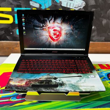 Ноутбуки: Ноутбук, MSI, 12 ГБ ОЗУ, Intel Core i7, 15.6 ", Игровой, память HDD + SSD