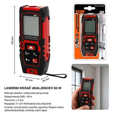 KMT Laserski merač udaljenosti 2315068 Laserski merač udaljenosti 50 na lalafo.rs KMT Laserski merač udaljenosti 2315068 Laserski merač udaljenosti 50