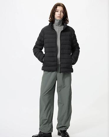 Айымдардын кийими: Женская легкая пуховая куртка от Uniqlo (Япония ) - Классический — 1