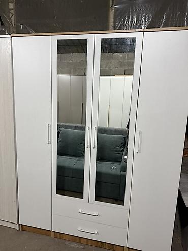 Шифоньеры, шкафы для одежды: Шифоньер, шкаф для одежды, Прямой, ЛДСП — 1