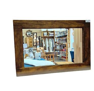 ormarici za kupatilo forma ideale: Slika 1 Ogledalo napravljeno od drveta Jele dimenzije:103x76x4 cm — 7