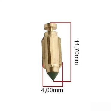 oleo mac: Igličasti ventil (plovak) za karburator – dimenzije 11,70 mm x 4,00 mm — 1