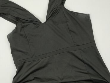 długie sukienki czerwone na wesele: Dress, 3XL (EU 46), condition - Good