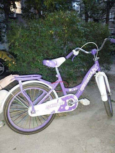 детский велосипед для девочки: Велосипед для девочек примерный возраст от 6 до 8,9 лет, состояние