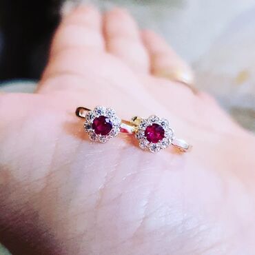 Sırğalar: Sırğa, Sarı qızıl, 585 Əyar, 143 g — 4