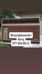 manitor alışı: Bakı kondisionerlerinin alışı.Ünvandan götürürük