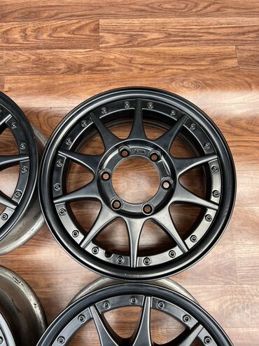 Диски: Литые Диски R 15 Weds, Комплект, отверстий - 6, Б/у — 7