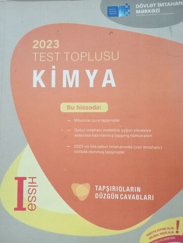 RAF: Kimya DİM test toplusu 1-ci hissə 2023