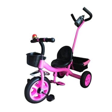 aparat za mleko za bebe: 💭 Tricikl sa ručkom 💭 👌je idealno prevozno sredstvo za decu do 25 kg