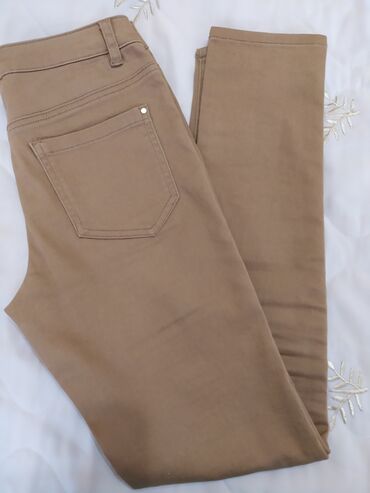 Джинсы: Джинсы, Прямые, Средняя талия, S — 2