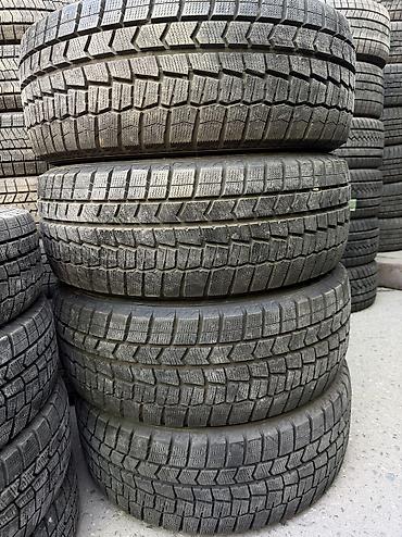 Шины 225 / 55 / R 17, Зима, Б/у, Комплект, Легковые, Япония, Dunlop
