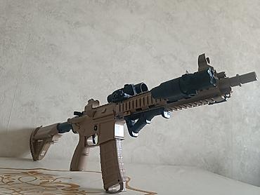 Игрушки: Гибридный орбизого/страйкбольный автомат HK416 — 5