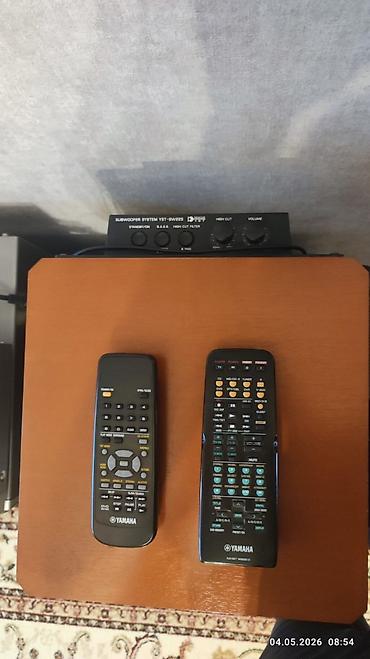 yamaha hs: Yamaha ev kinoteatrı komplekti - AV resiver: Yamaha RX-V459 (Natural — 8