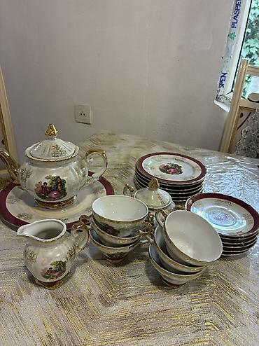 piknik sufrəsi: Yamasen fine porcelain japan isdesali Cay dest heresi 6 denedi caynik — 1