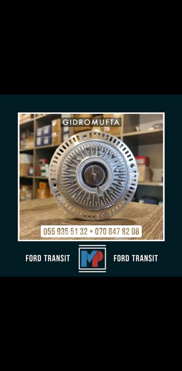 Zəncir və kəmərlər: Gidromufta Ford Tranzit #fordconnect #fordcustom #fordcourier