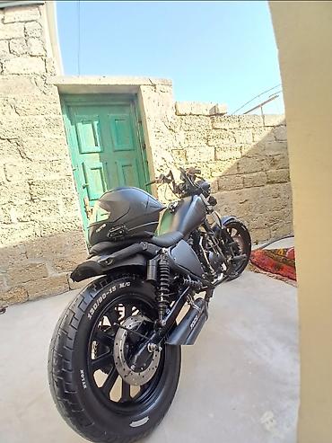 Motosikletlər: Bobber/kruizer tərzində modifikasiya olunmuş motosiklet - Kuzov və — 4
