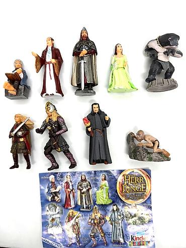 at figurları: Yüzüklerin efendisi - Kinder Surprise Məhsul: “The Lord of the Rings” — 3