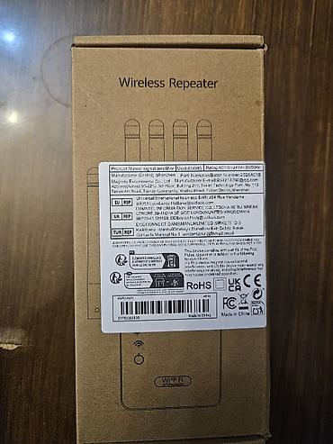 wifi ap repeater: Wi‑Fi Siqnal Gücləndirici / AP Repeater (Model: U035) - 6 ədəd xarici — 3