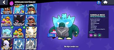 Telefon üçün gamepadlar, triggerlər: Brawl Stars hesabı - Kupa sayı: 31 739 - Savaşçılar: 89/101 açılıb - — 6