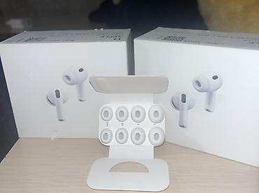 Наушники: Беспроводные вакуумные наушники, Apple, Airpods Pro 3, Б/у — 3
