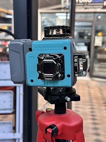 Измерительные инструменты и детекторы: Лазерный уровень 3D на штативе - Три плоскости 360° (горизонтальная + — 2