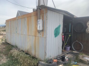 разборной гараж: 15 м², Металлический