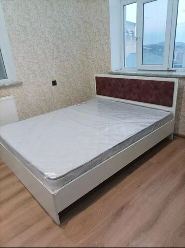 кровать баку: Новый, Двуспальная кровать, Без подьемного механизма, С матрасом, Без выдвижных ящиков, Азербайджан