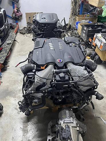 n63: Двигатель Alpina V8 (битурбо) комплектом Описание: - Оригинальный — 1