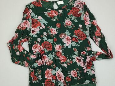 bluzki z bufkami w kwiaty: Bluzka Damska, Vila, XL, stan - Bardzo dobry