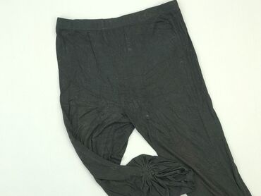 spódniczka czarne skórzane: 3/4 Trousers, Janina, L (EU 40), condition - Good