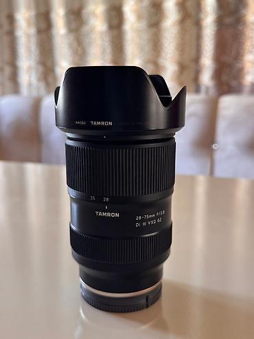 Linza "Tamron 28-75 mm f/2.8 DI III VXD G2 For Sony E-Mount" Super lalafo.az -da Linza "Tamron 28-75 mm f/2.8 DI III VXD G2 For Sony E-Mount" Super