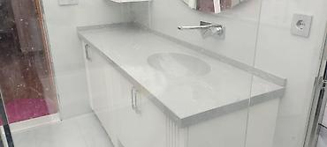 boru: Akril və süni mərmər lavabo stolüstü səthlər - Vanna otağı üçün — 3