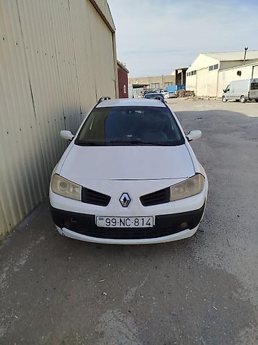 qosqu satisi: Renault Mégane Grandtour (universal) – ağ rəngdə, 5 qapılı, dam — 1