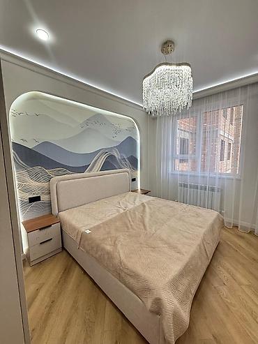 2 комнаты, 67 м², Тунгуч мкр Элитка, 5 этаж, Дизайнерский ремонт