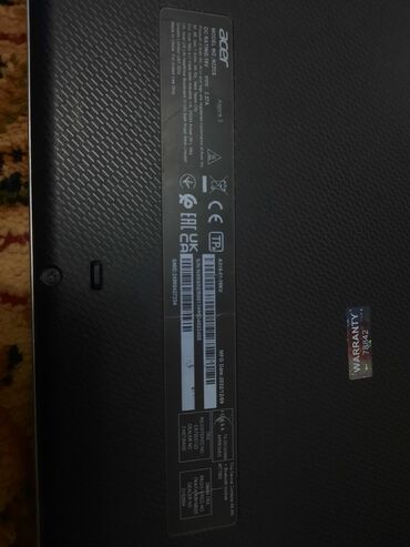 macbook m2 max: Ноутбук, Acer, 8 ГБ ОЭТ, Intel Core i3, 15.6 ", Татаал эмес тапшырмалар үчүн, эс тутум SSD