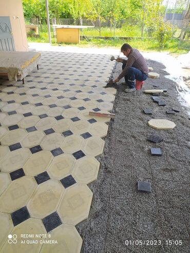 Digər bitirmə materialları: Heyetlerin tamet dasla yigilmasi — 3