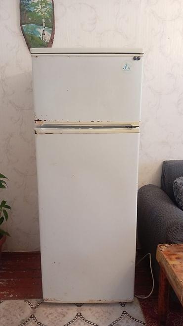 İşlənmiş 2 qapılı Saratov Soyuducu Satılır, rəng - Ağ