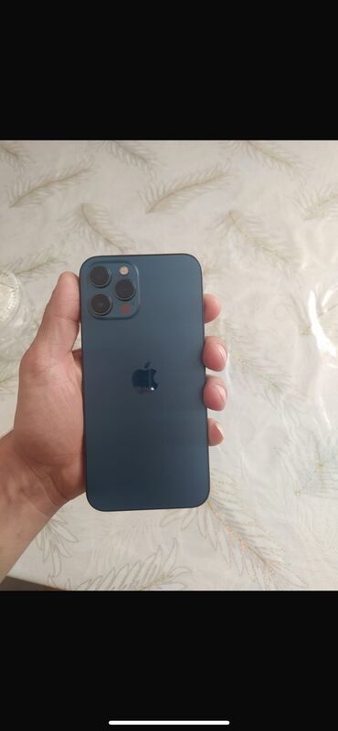 Apple iPhone: IPhone 12 Pro Max, 256 GB, Mavi, Face ID