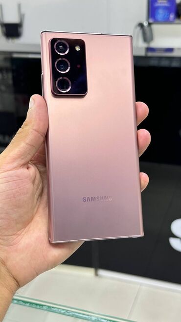 Samsung: Samsung Galaxy Note 20 Ultra, 256 GB, rəng - Qızılı, Zəmanət, Düyməli, Sensor