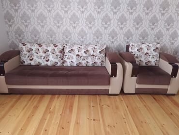 paletlərdən ibarət divan: Yeni, Divan, 2 kreslo, Bazalı, Açılan