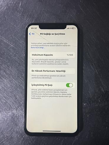 Apple iPhone: IPhone X, 64 GB, Ağ, Qırıq — 3
