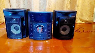 Sony mini Hi‑Fi komponent sistemi (MHC seriyası) – iki ədəd güclü