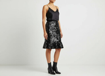 monnari sukienka z cekinami: Women`s skirt, size One size