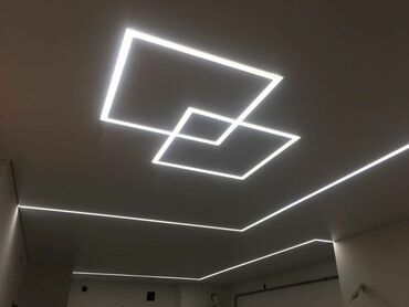 Натяжной потолок: Натяжной потолок Глянцевое, Матовое, 3D потолки Гарантия, Бесплатная консультация, Бесплатный замер — 4