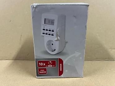 Utičnice: Digitalni nedeljni tajmer – utičnica sa LCD ekranom - Tip: digitalni — 2