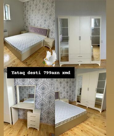 Yataq otağı dəstləri: Yataq desti yeni