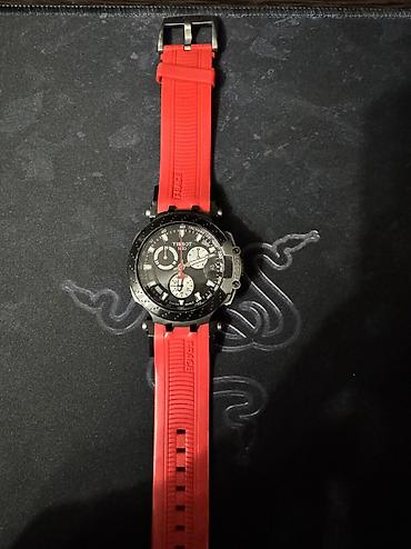 casio original: Классические часы часы, Tissot, Титан, Швейцария, Водонепроницаемые, Секундомер, Оригинал, Мужские, Б/у — 2