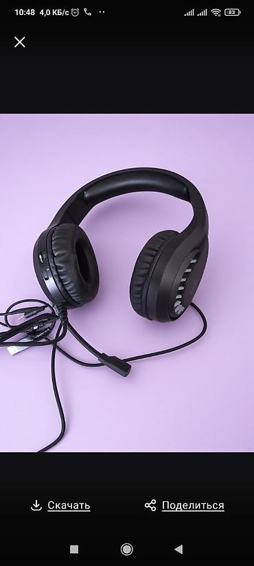 hyper x: Проводные гарнитуры, Bloody, Новый, цвет - Черный — 1