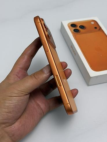 айфон купить бишкек: IPhone 17 Pro Max, Б/у, 512 ГБ, Оранжевый, Коробка, 95 % — 4